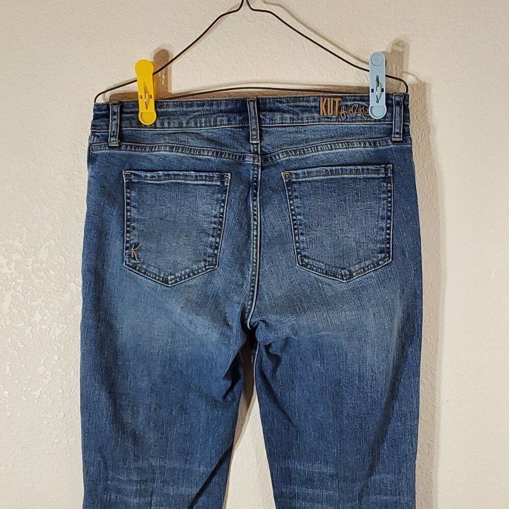 Kut From the Kloth Katy Boyfriend Womens Size 8 Mid-Rise Blue Denim Jeans - Picture 11 of 16